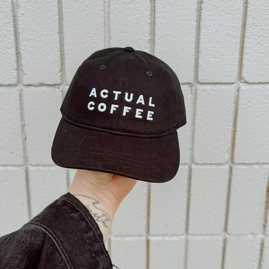 Actual Coffee Dad Hat